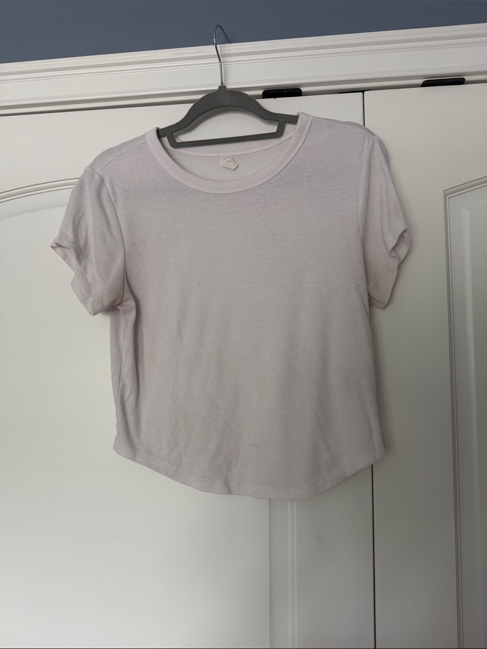 Old Navy white Short Sleeve Crewneck Tee